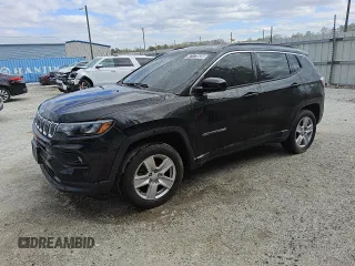 2022 Jeep Compass Latitude with VIN 3C4NJDBB6NT230564, listed as a Copart auction lot 47173935 with 50,362 mi miles and Clean Title. Bid and sale history available at DreamBid. Image 1.