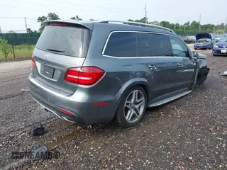 2017 Mercedes-Benz GLS 550 with VIN 4JGDF7DE4HA838922, listed as a IAAI auction lot 42617326 with 86,035 mi miles and . Bid and sale history available at DreamBid. Image 4.
