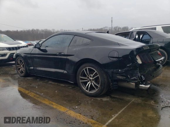 2015 Ford Mustang EcoBoost with VIN 1FA6P8TH1F5337025, listed as a Copart auction lot 86886574 with 87,016 mi miles and Salvage Title. Bid and sale history available at DreamBid. Image 2.