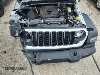 2024 Jeep Wrangler Sport S z VIN 1C4PJXDN1RW273839, wystawiony jako Copart lot #63295995 z przebiegiem Nie podano mil oraz Nie do naprawy • Non repairable. Historia ofert i sprzedaży dostępna na DreamBid. Obrazek 12.