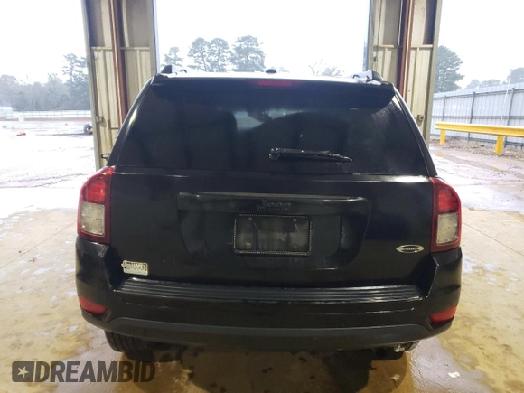 2015 Jeep Compass Sport with VIN 1C4NJCBA4FD334902, listed as a Copart auction lot 86554814 with 0 mi miles and Non Repairable. Bid and sale history available at carsss.com. Image 6.