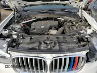 2017 BMW X3 xDrive28i with VIN 5UXWX9C52H0D95846, listed as a Copart auction lot 48123175 with Not Provided miles and Salvage Title. Bid and sale history available at DreamBid. Image 12.