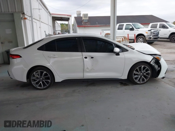 2021 Toyota Corolla SE with VIN 5YFS4MCE7MP059926, listed as a IAAI auction lot 41732717 with 48,583 mi miles and . Bid and sale history available at carsss.com. Image 13.