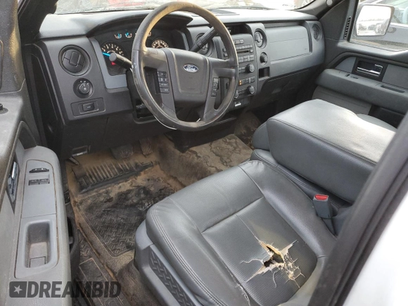 2013 Ford F-150 XL with VIN 1FTNF1CT6DKE88817, listed as a Copart auction lot 41810485 with 200,168 mi miles and Salvage Title. Bid and sale history available at carsss.com. Image 8.