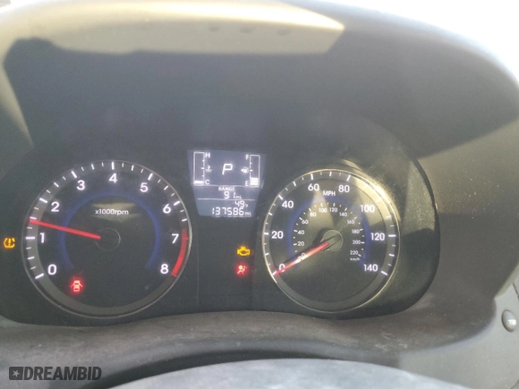 2017 Hyundai Accent SE with VIN KMHCT4AE4HU345179, listed as a Copart auction lot 43814095 with 137,586 mi miles and Salvage Title. Bid and sale history available at carsss.com. Image 9.