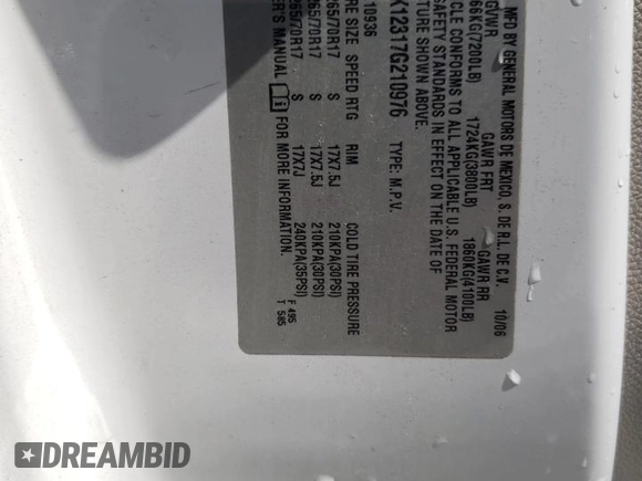 2007 Chevrolet Avalanche LTZ z VIN 3GNFK12317G210976, wystawiony jako Copart lot #51306835 z przebiegiem 283 913 mil mil oraz Szkody całkowita. Historia ofert i sprzedaży dostępna na DreamBid. Obrazek 13.