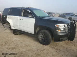 2017 Chevrolet Tahoe Commercial with VIN 1GNLCDEC5HR261962, listed as a Copart auction lot 46585775 with 86,172 mi miles and Salvage Title. Bid and sale history available at carsss.com. Image 4.