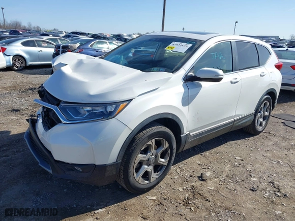 2019 Honda CR-V EX with VIN 5J6RW2H57KL030092, listed as a IAAI auction lot 41833619 with 64,036 mi miles. Bid and sale history available at carsss.com. Image 17.