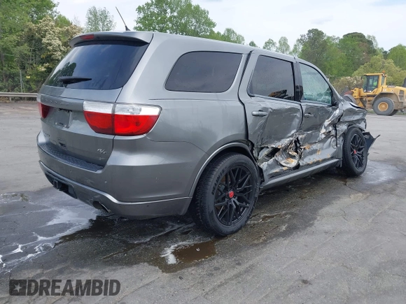 2012 Dodge Durango R/T with VIN 1C4SDJCT6CC181570, listed as a IAAI auction lot 41742385 with 223,775 mi miles and . Bid and sale history available at DreamBid. Image 4.