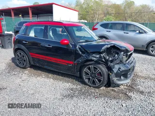 2016 MINI Countryman John Cooper Works with VIN WMWXD1C57GWT97727, listed as a IAAI auction lot 42166560 with 114,300 mi miles and . Bid and sale history available at DreamBid. Image 1.
