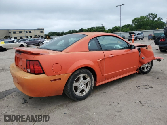 2004 Ford Mustang Standard с VIN 1FAFP406X4F150045, выставлен на аукционе Copart как лот 55418045 с пробегом 152 285 миль миль и Списание • Salvage title. История ставок и продаж доступна на DreamBid. Изображение 3.