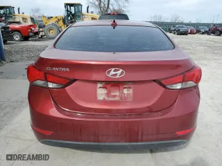 2016 Hyundai Elantra SE with VIN 5NPDH4AE3GH667086, listed as a Copart auction lot 46529045 with 138,200 mi miles and Salvage Title. Bid and sale history available at carsss.com. Image 6.