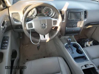 2013 Dodge Durango Crew with VIN 1C4RDHDG1DC616909, listed as a Copart auction lot 61923565 with 98,264 mi miles and Salvage title. Bid and sale history available at DreamBid. Image 8.