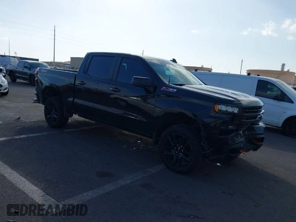 2022 Chevrolet Silverado 1500 LT Trail Boss with VIN 1GCPYFEL6NZ185607, listed as a IAAI auction lot 41317439 with 32,934 mi miles and . Bid and sale history available at DreamBid. Image 1.