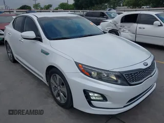 2015 Kia Optima EX z VIN KNAGN4AD6F5091759, wystawiony jako IAAI lot #42140392 z przebiegiem 125 019 mil mil oraz . Historia ofert i sprzedaży dostępna na DreamBid. Obrazek 1.