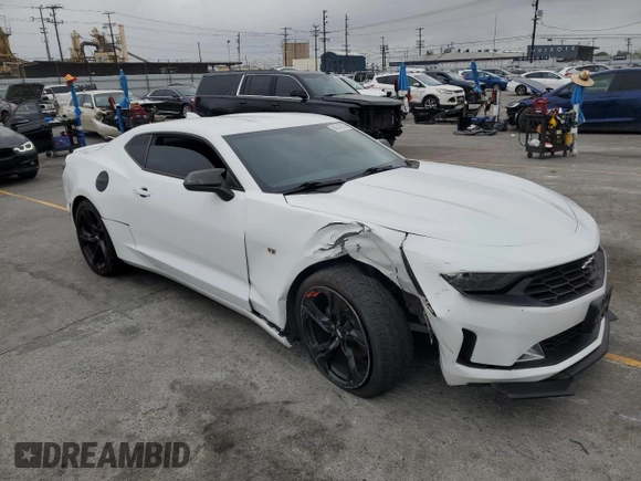 2019 Chevrolet Camaro 1LS with VIN 1G1FB1RX6K0122447, listed as a Copart auction lot 56042505 with 64,525 mi miles and Salvage Title. Bid and sale history available at carsss.com. Image 4.