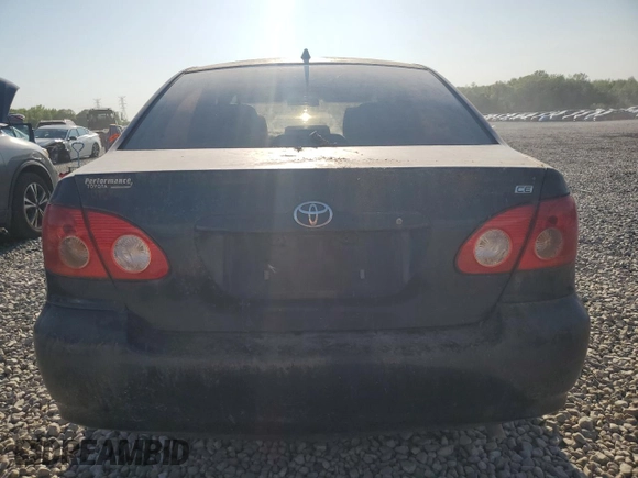 2005 Toyota Corolla CE with VIN 1NXBR32E15Z398825, listed as a Copart auction lot 53497925 with 299,999 mi miles and Clean title. Bid and sale history available at DreamBid. Image 6.