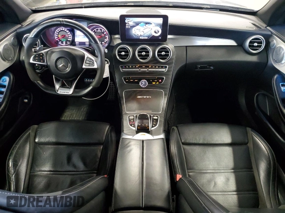 2017 Mercedes-Benz C 63 AMG with VIN WDDWK8GB7HF496746, listed as a Copart auction lot 62895725 with 82,590 mi miles and Clean title. Bid and sale history available at DreamBid. Image 8.