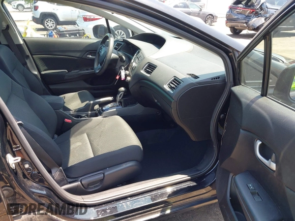 2015 Honda Civic Sedan LX with VIN 19XFB2F57FE045732, listed as a IAAI auction lot 42020578 with 82,043 mi miles. Bid and sale history available at carsss.com. Image 5.