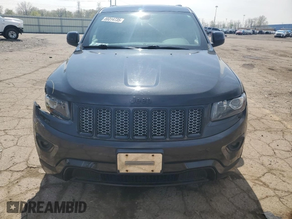 2014 Jeep Grand Cherokee Laredo with VIN 1C4RJFAG4EC486790, listed as a Copart auction lot 55314735 with 143,096 mi miles and Salvage Title. Bid and sale history available at DreamBid. Image 5.