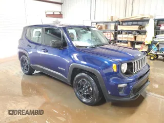 2020 Jeep Renegade Jeepster z VIN ZACNJAAB0LPL03333, wystawiony jako Copart lot #61016634 z przebiegiem 71 984 mil mil oraz Czysty tytuł • Clean title. Historia ofert i sprzedaży dostępna na DreamBid. Obrazek 4.
