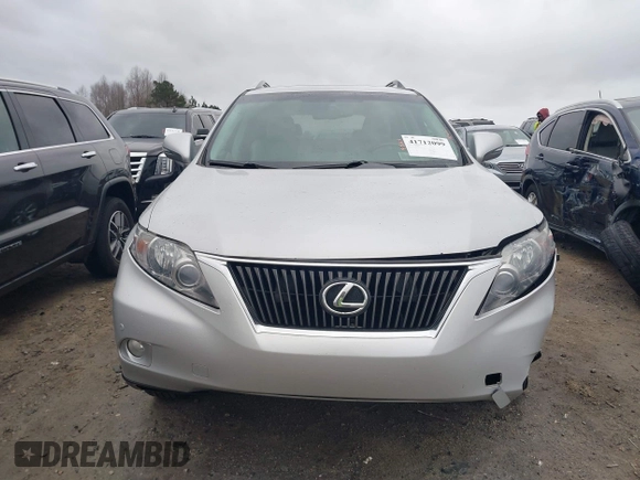 2010 Lexus RX 350 with VIN 2T2ZK1BA2AC031752, listed as a IAAI auction lot 41712099 with 164,871 mi miles. Bid and sale history available at carsss.com. Image 12.