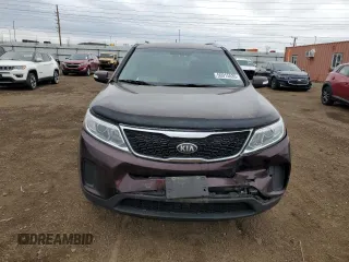 2014 Kia Sorento LX with VIN 5XYKT4A75EG458041, listed as a Copart auction lot 50915535 with 163,789 mi miles and Salvage Title. Bid and sale history available at carsss.com. Image 5.