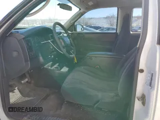 2002 Dodge Dakota with VIN 1B7GL12X62S584725, listed as a Copart auction lot 42743525 with 116,442 mi miles and Salvage Title. Bid and sale history available at carsss.com. Image 7.