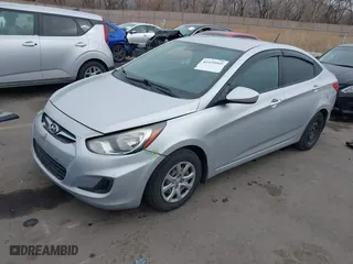 2012 Hyundai Accent GLS with VIN KMHCT4AE7CU181676, listed as a IAAI auction lot 41539969 with 161,419 mi miles. Bid and sale history available at carsss.com. Image 17.