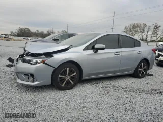 2020 Subaru Impreza Premium with VIN 4S3GKAD61L3608352, listed as a Copart auction lot 88981115 with 78,405 mi miles and Salvage Title. Bid and sale history available at carsss.com. Image 1.