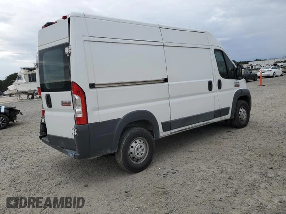 2014 Ram ProMaster Cargo with VIN 3C6TRVBG3EE129057, listed as a Copart auction lot 86796084 with 133,741 mi miles and Salvage Title. Bid and sale history available at DreamBid. Image 3.