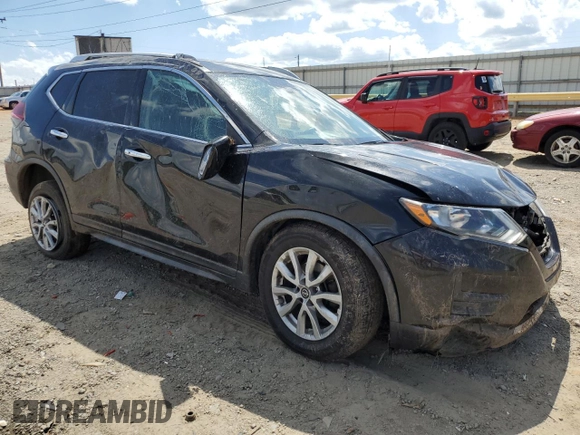 2020 Nissan Rogue SV with VIN KNMAT2MT8LP510474, listed as a Copart auction lot 56605795 with 159,546 mi miles and Salvage title. Bid and sale history available at DreamBid. Image 4.