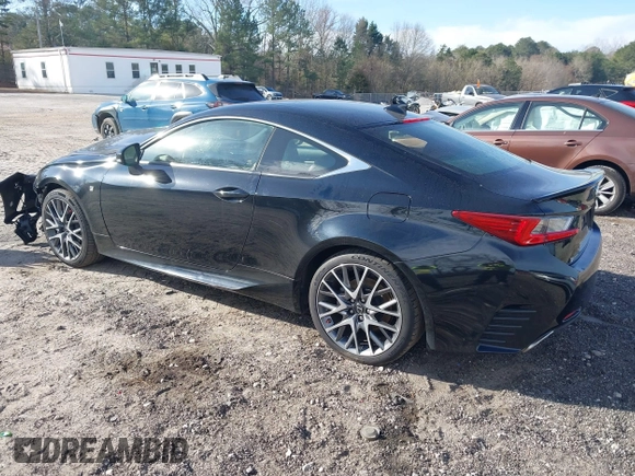2015 Lexus RC 350 F Sport z VIN JTHHE5BC8F5001352, wystawiony jako IAAI lot #41678046 z przebiegiem 76 494 mil mil oraz . Historia ofert i sprzedaży dostępna na DreamBid. Obrazek 3.
