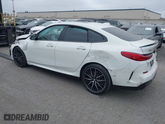 2022 BMW 2 Series M235i xDrive with VIN WBA13AL0XN7J95517, listed as a IAAI auction lot 42682823 with 16,069 mi miles and . Bid and sale history available at DreamBid. Image 3.