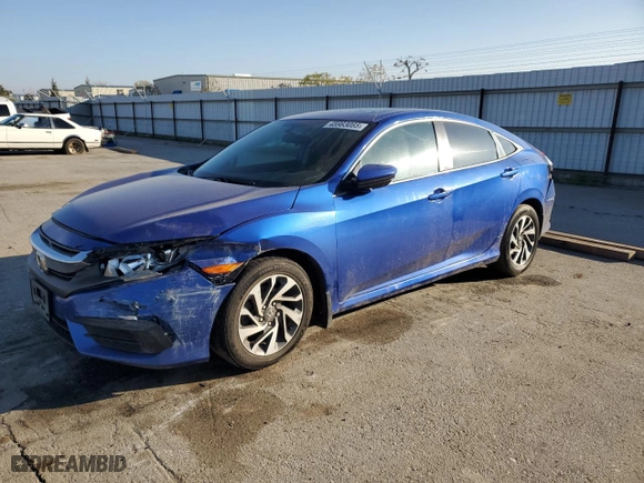 2018 Honda Civic Sedan EX with VIN 19XFC2F71JE018050, listed as a Copart auction lot 45983085 with 170,871 mi miles and Salvage Title. Bid and sale history available at carsss.com. Image 1.