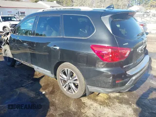 2020 Nissan Pathfinder Platinum with VIN 5N1DR2DM5LC638355, listed as a IAAI auction lot 41501559 with 32,612 mi miles. Bid and sale history available at carsss.com. Image 3.