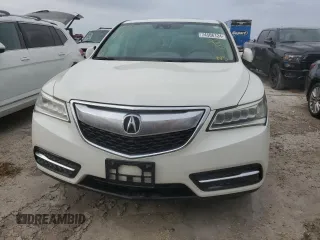 2015 Acura MDX Technology with VIN 5FRYD4H4XFB004541, listed as a Copart auction lot 74506124 with 106,304 mi miles and Salvage title. Bid and sale history available at DreamBid. Image 5.