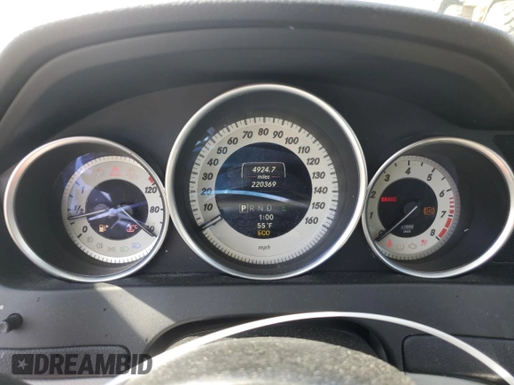 2013 Mercedes-Benz C-Class C 300 Sport with VIN WDDGF8AB2DR261066, listed as a Copart auction lot 51405955 with 220,369 mi miles and Salvage Title. Bid and sale history available at carsss.com. Image 9.