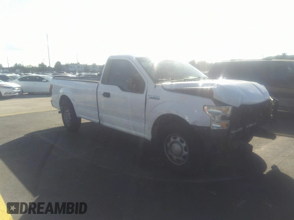 2016 Ford F-150 XL with VIN 1FTMF1C85GKD86081, listed as a IAAI auction lot 35336549 with 95,488 mi miles and . Bid and sale history available at DreamBid. Image 1.