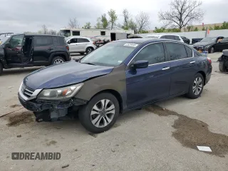 2015 Honda Accord Sedan LX with VIN 1HGCR2F37FA199729, listed as a Copart auction lot 52629695 with 152,946 mi miles and Clean Title. Bid and sale history available at carsss.com. Image 1.