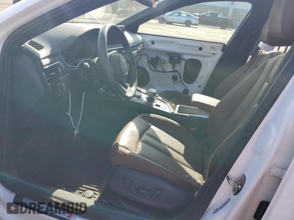2017 Audi A4 Premium with VIN WAUDNAF42HN055855, listed as a Copart auction lot 56371195 with 31,530 mi miles and Salvage title. Bid and sale history available at DreamBid. Image 7.