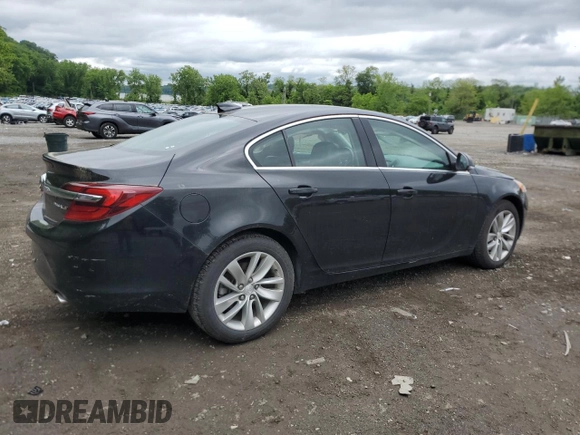 2015 Buick Regal with VIN 2G4GK5EX5F9132161, listed as a Copart auction lot 58728985 with 65,370 mi miles and Salvage title. Bid and sale history available at DreamBid. Image 3.