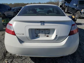 2007 Honda Civic Cpe LX with VIN 2HGFG12647H536132, listed as a Copart auction lot 50352145 with 187,624 mi miles and Salvage Title. Bid and sale history available at carsss.com. Image 6.