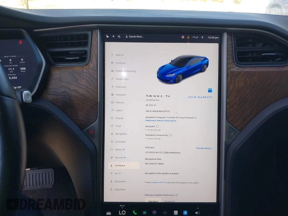 2020 Tesla Model S Long Range с VIN 5YJSA1E26LF411172, выставлен на аукционе IAAI как лот 41318180 с пробегом 45 332 миль миль и . История ставок и продаж доступна на DreamBid. Изображение 19.