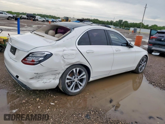 2016 Mercedes-Benz C 300 with VIN 55SWF4JB1GU154078, listed as a Copart auction lot 60606455 with 99,455 mi miles and Salvage title. Bid and sale history available at DreamBid. Image 3.