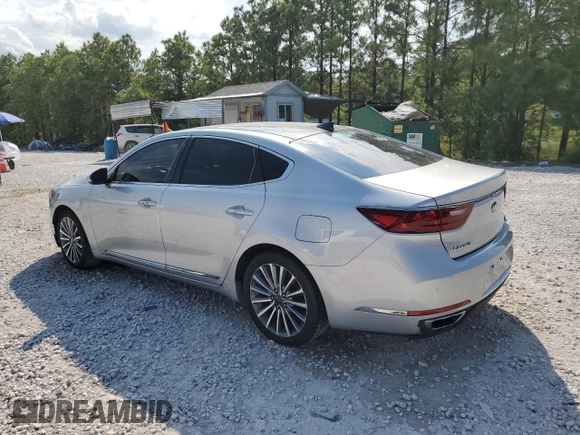 2017 Kia Cadenza Premium with VIN KNALC4J15H5092706, listed as a Copart auction lot 72076254 with 89,705 mi miles and Salvage Title. Bid and sale history available at carsss.com. Image 2.