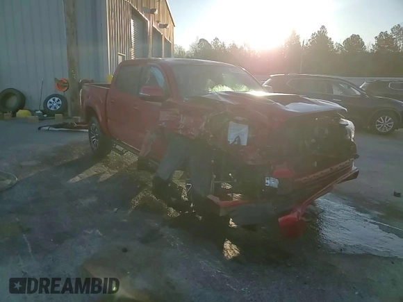 2021 Toyota Tacoma 4WD SR with VIN 3TMCZ5AN4MM442020, listed as a Copart auction lot 50742455 with 28,188 mi miles and Salvage Title. Bid and sale history available at carsss.com. Image 14.