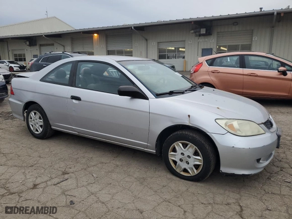 2004 Honda Civic VP with VIN 1HGEM22164L028175, listed as a Copart auction lot 82319144 with 131,454 mi miles and Clean Title. Bid and sale history available at carsss.com. Image 4.