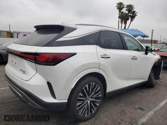 2024 Lexus RX 350 with VIN 2T2BAMCA6RC039661, listed as a Copart auction lot 59157545 with 16,311 mi miles and Salvage title. Bid and sale history available at DreamBid. Image 3.