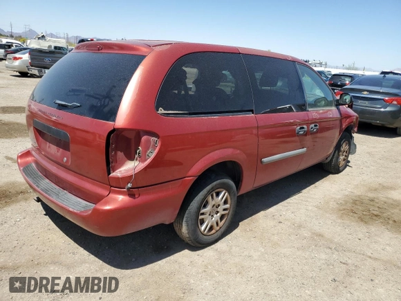 2005 Dodge Caravan with VIN 1D4GP24R15B341159, listed as a Copart auction lot 52237715 with 0 mi miles and Salvage Title. Bid and sale history available at carsss.com. Image 3.
